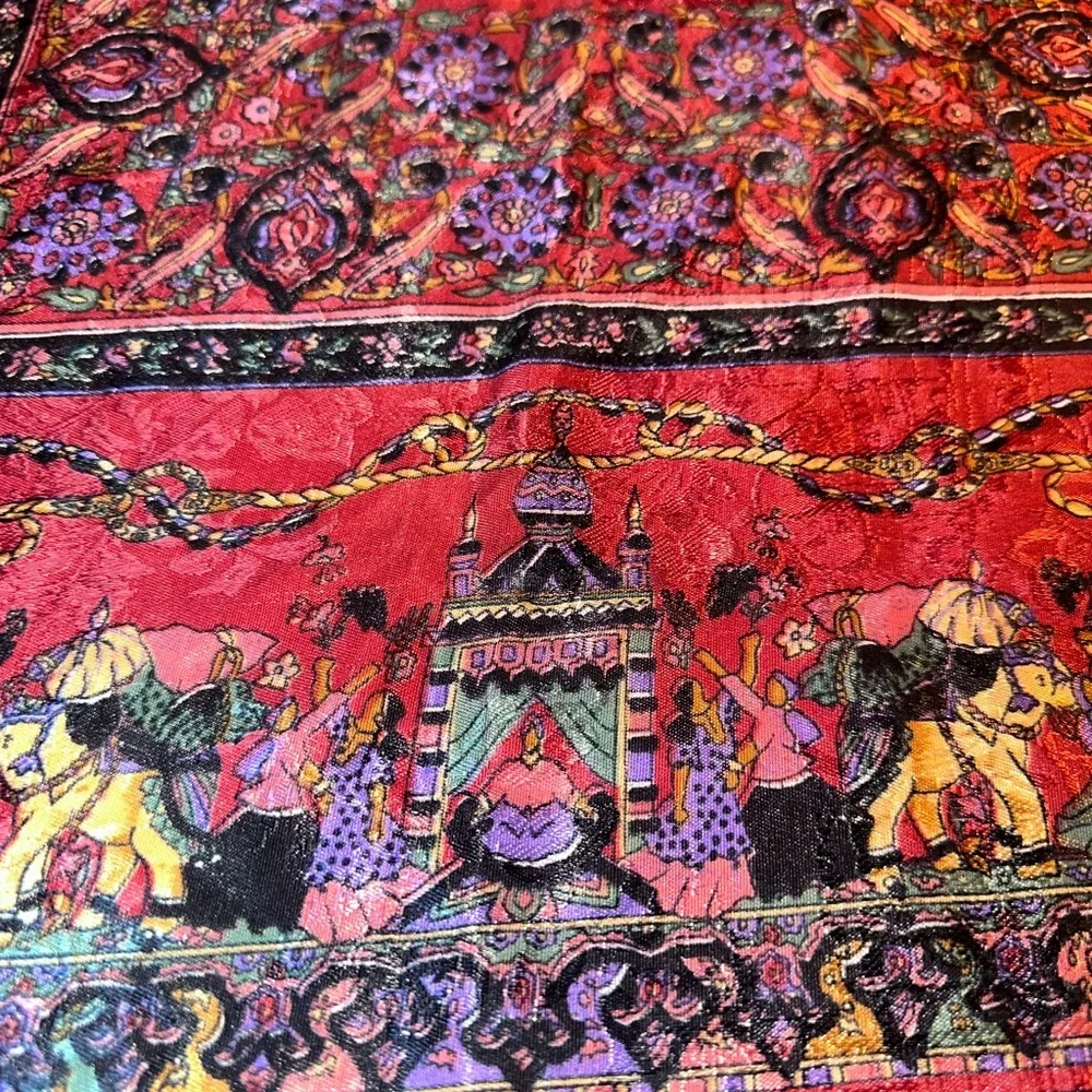 Silk Scarf Rare Vintage Metropolitan Museum of Art 100% Silk Art Scarf 26